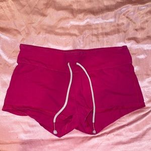 Pink Gym shorts!
